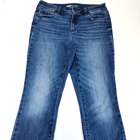 Old Navy Pop Icon Skinny Mid-Rise Stretch Denim Jean Nicky 2 Mr Skinny DK Size 6 - Picture 4 of 10